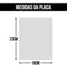 Placa Respeite Boa Convivência Com Vizinhos Som Alto 18x23 1