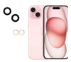 Vidrio Camara Trasera iPhone 15 / 15 Plus 2