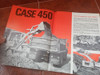 Folleto Antiguo Case 450 Loader - Impreso En U.s.a. 1