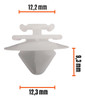 Clip Grampa Traba Moldura Lateral Renault Twingo X10 1 Clip Grampa Traba Moldura Lateral Renault Twingo X10 1