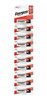 10x Pack Pila Alcalina Aa Energizer 0