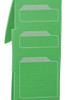 Caja Archivo Documentos De Plastico 8cm Verde Districomp 3