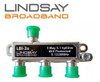 Splitter,derivador 3 Salidas 1220mhz 1
