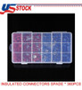360 Pc Surtido Crimp Terminales Set Cableado Aislado Conecto 4