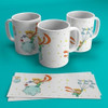 Kit Plantillas Sublimación Tazas - El Principito 3