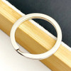 50 Argollas Llavero Planas Sin Fin + Cadena + Union + Piton 4
