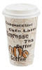 Amazon Basics Vasos Calientes De Papel Con Tapas, 0