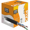 Kit 30 Un Cabo De Rede 3m Cat6 Furukawa Rj45 Preto Gigabit 6