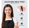 Syntus Hk080 2 Pack 100% Algodon Babero Ajustable 2 Bolsill 2