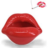 Cenicero  De Ceramica Labios Rojos 4