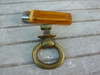 Antigua Manija Tirador En Bronce 4,3 X 3,5 X 6 Prof.total 0