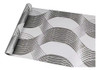 Papel Tapiz Vinilo Adhesivo Ondas Gama Grises Blanco Lombard 0