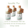 Kit 3escalda Pés Natural - Óleo Magnésio Ervas Sal Grosso 1