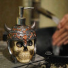 Dispensador De Jabon Liquido Con Diseño De Calavera Vikinga 5