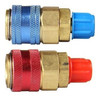 R134a Auto Acoplador Rápido Conector Adaptadores De Cobre Am 5