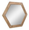Stonebriar Decorativo 24 Hexagonal Para Colgar Espejo De Par 1