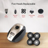 Cabeça De Barbear Elétrica Masculina 5-em-1 Cabeça Ergonômic 2 Cabeça De Barbear Elétrica Masculina 5-em-1 Cabeça Ergonômic 2