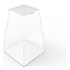 Urna Pirâmide 30cm Transparente - Envio Imediato 5