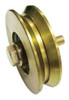 Rueda Para Porton Corredizo Hierro 80 V Con Tornillo - Tyt 2