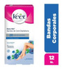 Veet Bandas Depilatorias Cuerpo Piel Sens X 12 Unidades 1 Veet Bandas Depilatorias Cuerpo Piel Sens X 12 Unidades 1