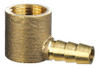 Teton Curvo Hembra De 3/8 Bronce Con Espiga 0