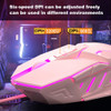 Mouse Computadora Pc Laptop Compatible Windows Mac  Rosado 4