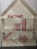 Casita De Muñecas Laqueada Como Nueva 1