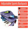 Mochila De Tenis Para Guardar Accesorios. Purpura 4 Mochila De Tenis Para Guardar Accesorios. Purpura 4
