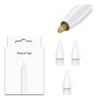 Kit Com 3 Pontas Extra Apple Pencil 1 E 2 Geração Original 0