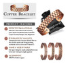 Pulseira Magnética De Cobre Para Aliviar Dores Nas 4