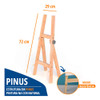 Cavalete Para Pintura De Madeira 71cm Tela Ajustável Stalo 1 Cavalete Para Pintura De Madeira 71cm Tela Ajustável Stalo 1