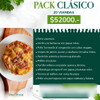 Pack 20 Viandas Clásicas. Envío Sin Cargo En Caba. 2