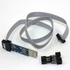 Nuevo Usbisp Usbasp Avr Programador Tmega8 Usb + 10 Pines A 3