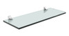 Estante, Repisa De Vidrio Recto Con Soportes, 15 X 40 Cm 0