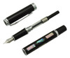 Jinhao 8802 Fountain Pen Fine Nib Deep Sea Bright Pearl Shel 3