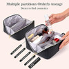 Zauknya Makeup Bag - Large Capacity Travel 5