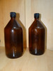 10frasco Vidrio Jarabe 1 Litro Laboratorio Tapa Precinto X 2