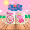 Diseños Plantillas Vectores Sublimar Tazas Peppa Pig George 4