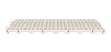 Deck Plástico Pet Shop Canil Banho Pet 50x25 8 Und Branco 1