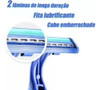 Aparelho De Barbear Com Lamina Dupla Cartela  24 Unidades . 2