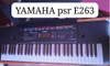Organo Yamaha Psr E263 0