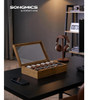 ~ Especial? Songmics Caja De Reloj De Madera De 12 Ranuras - 1 ~ Especial? Songmics Caja De Reloj De Madera De 12 Ranuras - 1