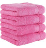 Regal Ruby Toallas De Mano Rosadas De Secado Rápido De 4 Pie 0