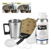 Kit Restaurador Opticas Faros Con Polimero 150grs Detail 0