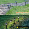 Maggift - Paquete De 12 Luces De Paisaje Con Energía Solar, 1