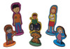 La Familia 10 Figuras Madera Juego Roles Emociones Didactic 3