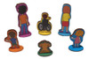 La Familia 10 Figuras Madera Juego Roles Emociones Didactic 4