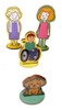 La Familia 10 Figuras Madera Juego Roles Emociones Didactic 6