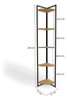 Estante Esquinero Linea Industrial Hierro - Balton Hogar 6