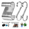 Ganchos S  Para Colgar Sartenes  De Aluminio X12u. 0